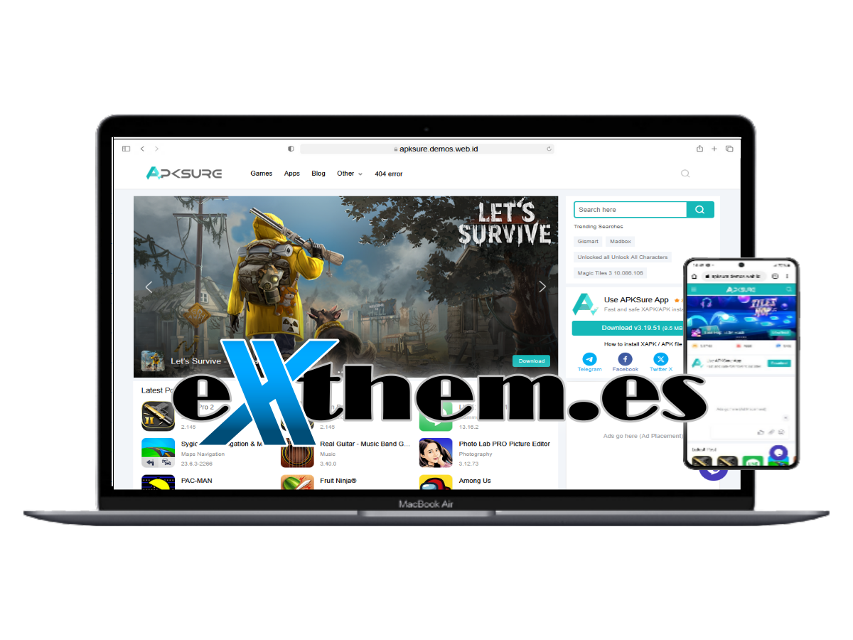 ApkSure Theme Wordpress